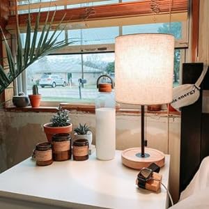 wooden lamp