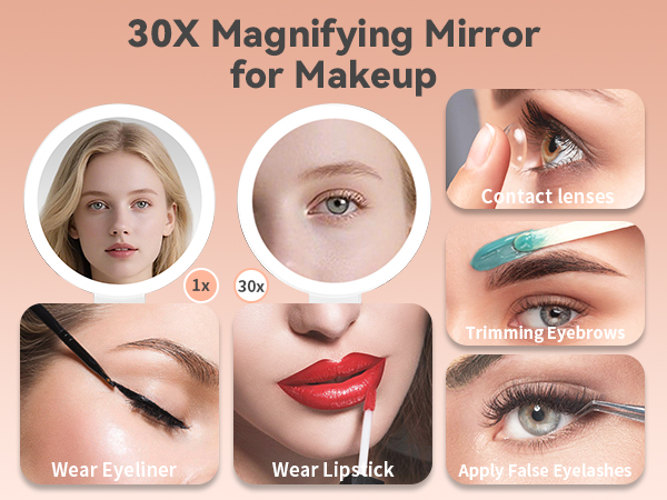 compact make mirror