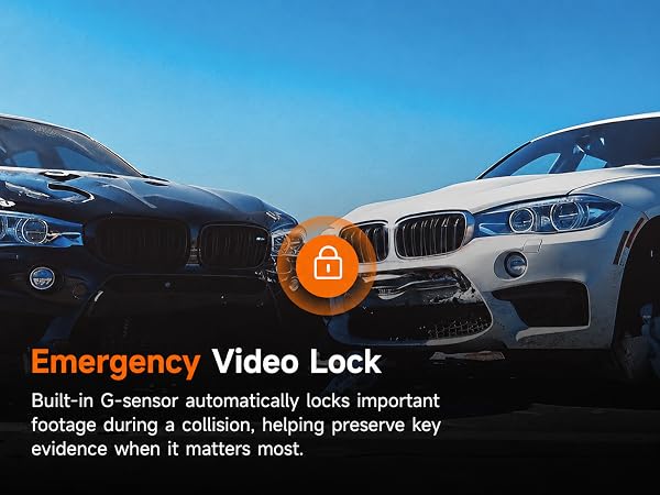 Emergency Lock dash cam