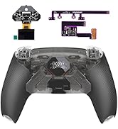 eXtremeRate SPARK Back Paddles Kit for PS5 Controller BDM-030 040 050 060 Models,OLED Display + C...