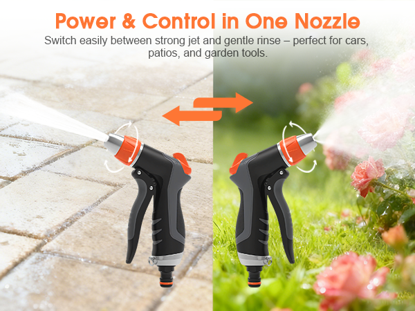 Power & Control in One Nozzle