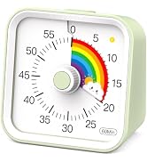 InfPokid Visual Timer with Pause Function for Kids and Adults, Productivity Timer with Rainbow Pa...