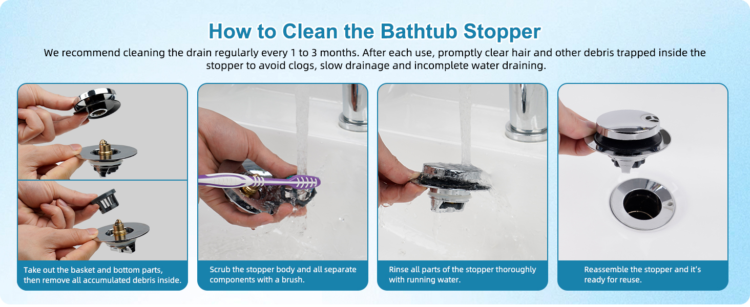 bathtub drain stopper