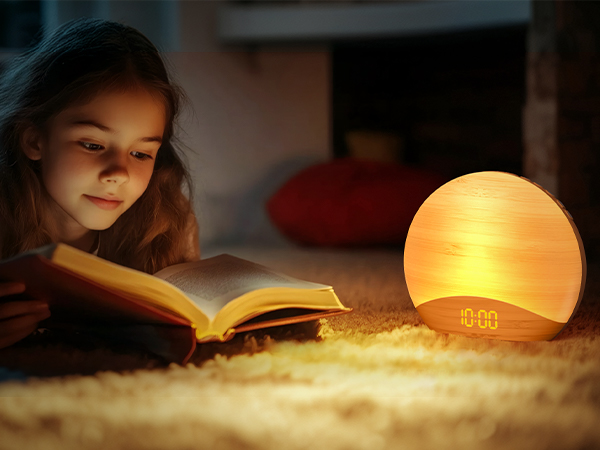 Be used as a bedside lamp/reading light/ambient light.