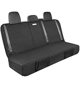 ALLANSING Heavy Duty Dog Back Bench Seat Cover - Car Seat Protector, Fits Full Size Trucks, 3 Sea...