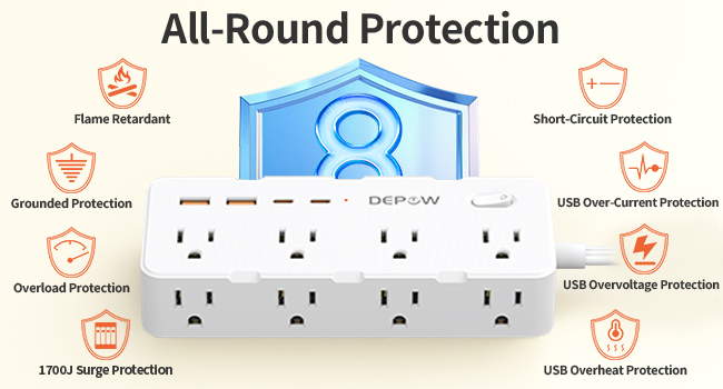power strips & surge protectors