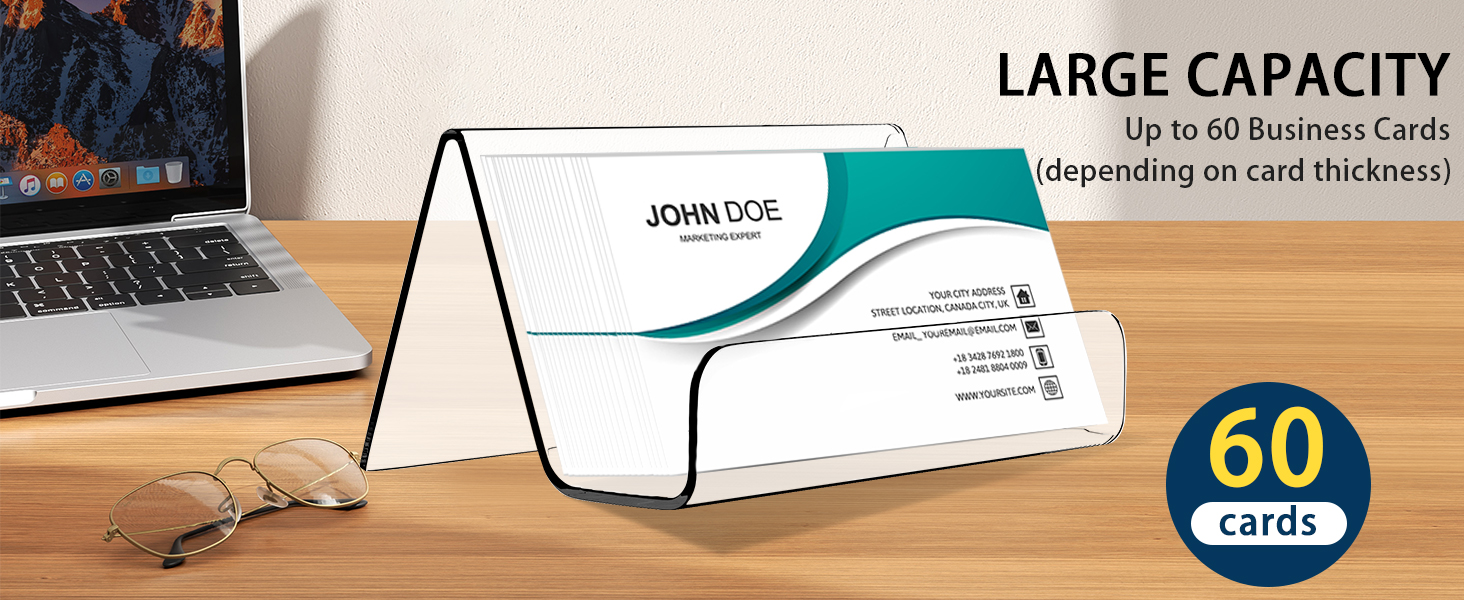 Acrylic Business Card Holder