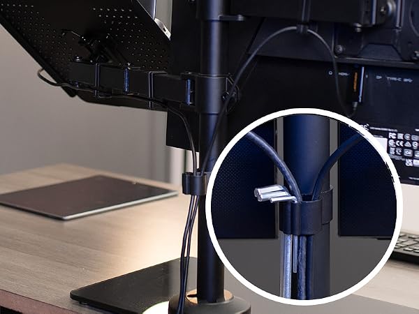 STAND-V002FGL Cable management