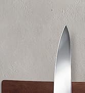 HOSHANHO Magnetic Knife Holder for Wall 16 inch, Acacia Wood Magnetic Knife Strips, Knife Magneti...