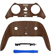 eXtremeRate Top Bottom Decorative Trim Shell Compatible with ps5 Edge Controller DIY Replacement ...