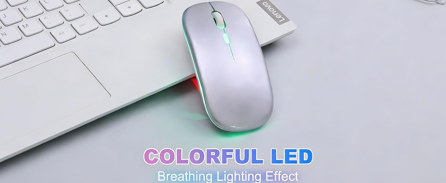 AZTZATZ Wireless Bluetooth Mouse Rechargeable