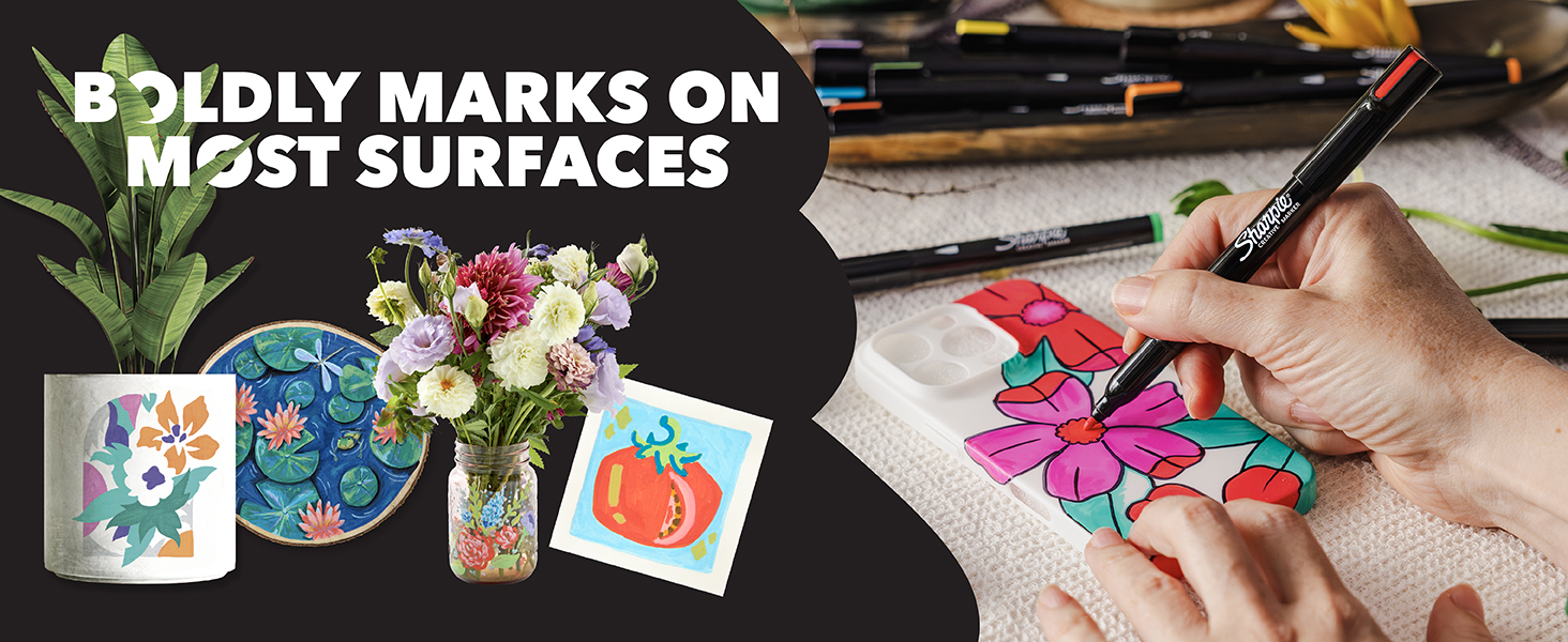 Boldly marks on most surfaces