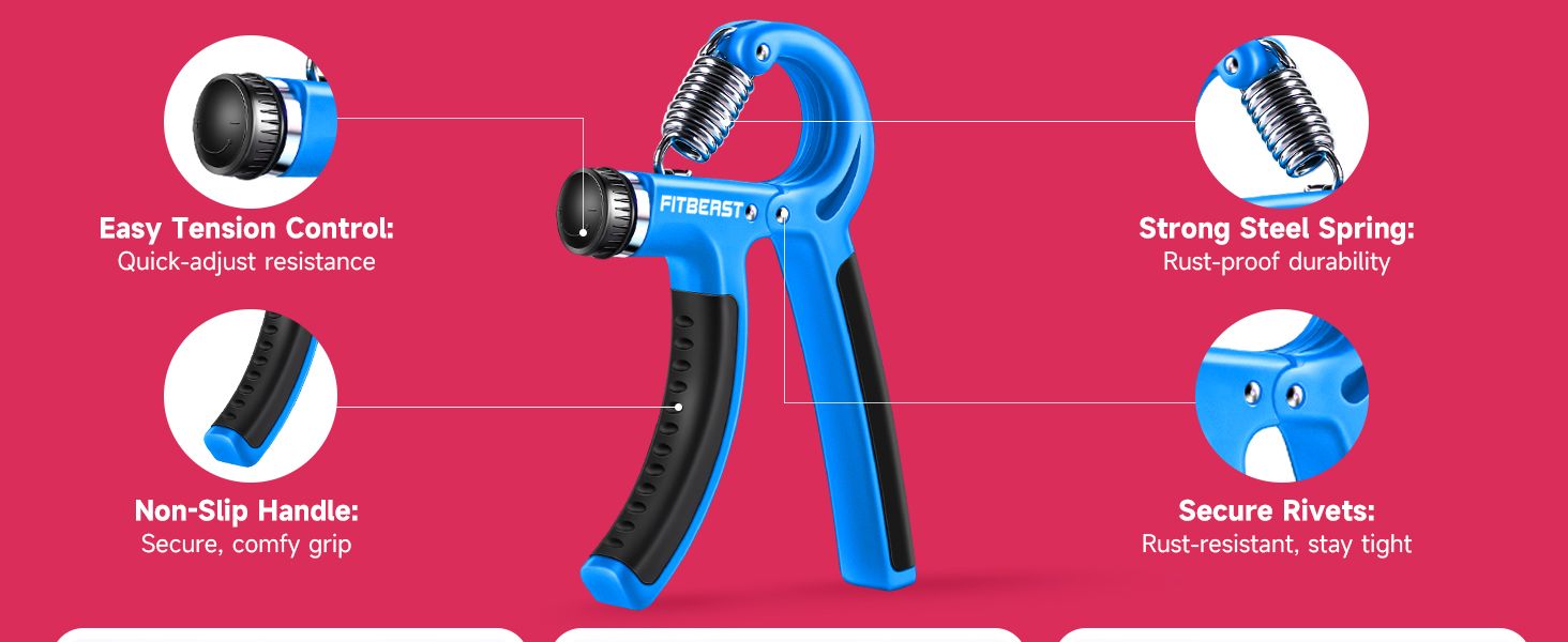 FitBeast Hand Grip Strengthener Workout Kit