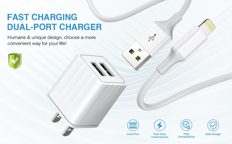 Fast Charging Dual Port Charger