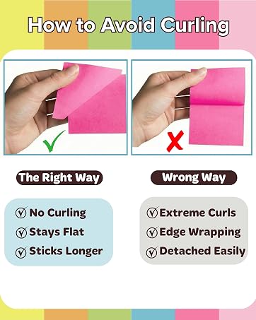 neon sticky notes