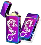 Arc Lighter, Smart Electric Lighter, USB Rechargeable Lighter Windproof Flameless Lighter Lightwe...