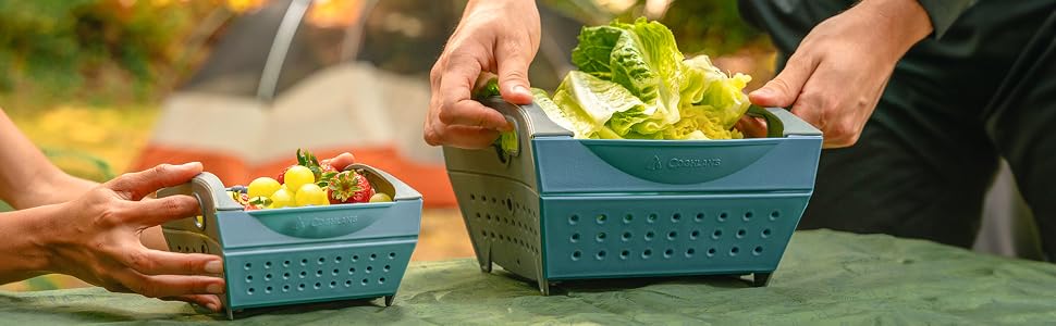 Snapfold Colander