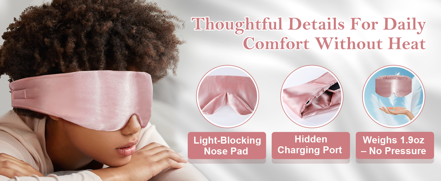 heated eye mask