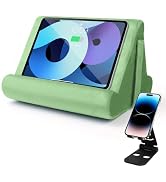Sttargxing Multi-Angle Tablet Stand with Soft Pad Cushion and Net Pocket - Universal Lazy Holder ...