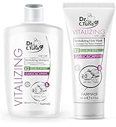 FARMASI Dr. C. Tuna Vitalizing Garlic Shampoo and Hair Mask - Natural Treatment for Hair Growth, ...