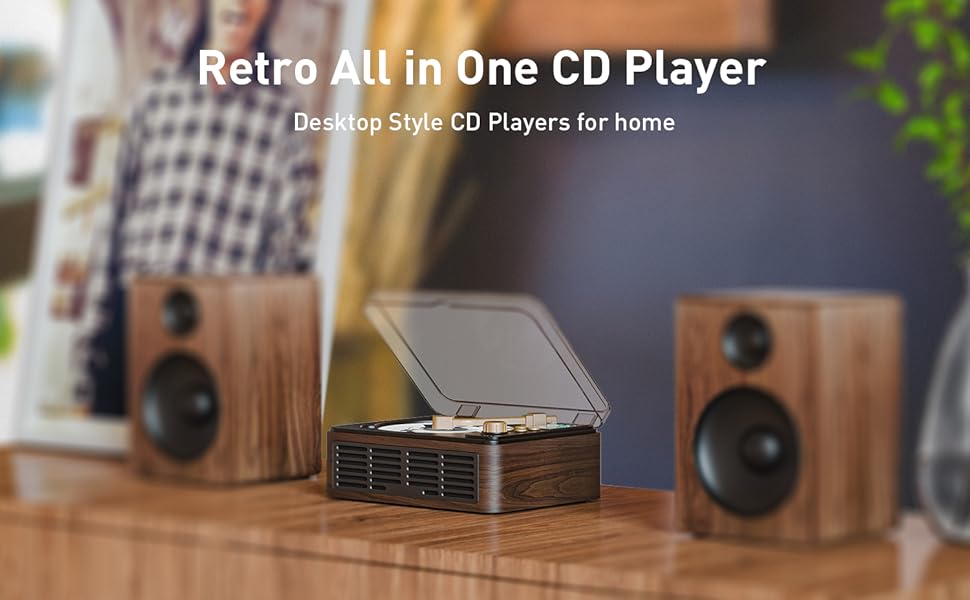 retro cd player for home