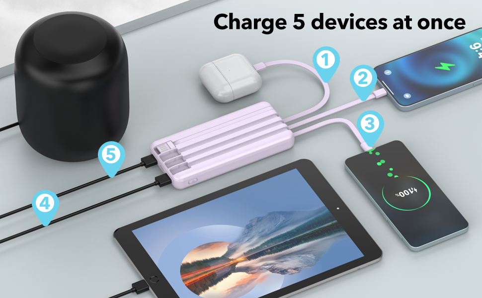 Charging 5 devices at once