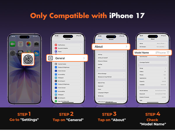 3pack screen protector iphone 17