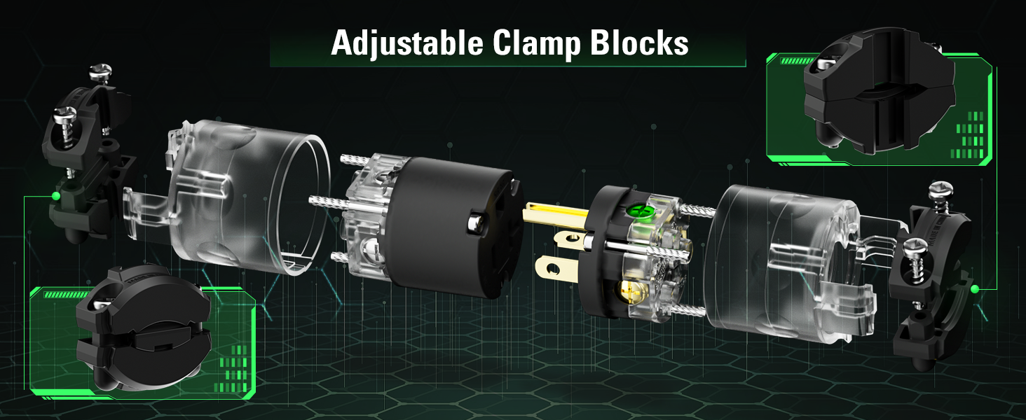 Lighted Plug and Connector Set