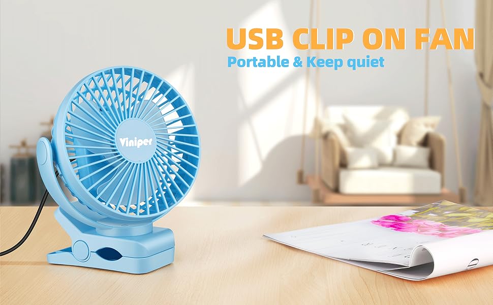 small clip fan