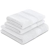annfle 3 Pack 100% Cotton Wash Cloth, 12x12 Inch Highly Absorbent and Soft Feel Fingertip Towels,...