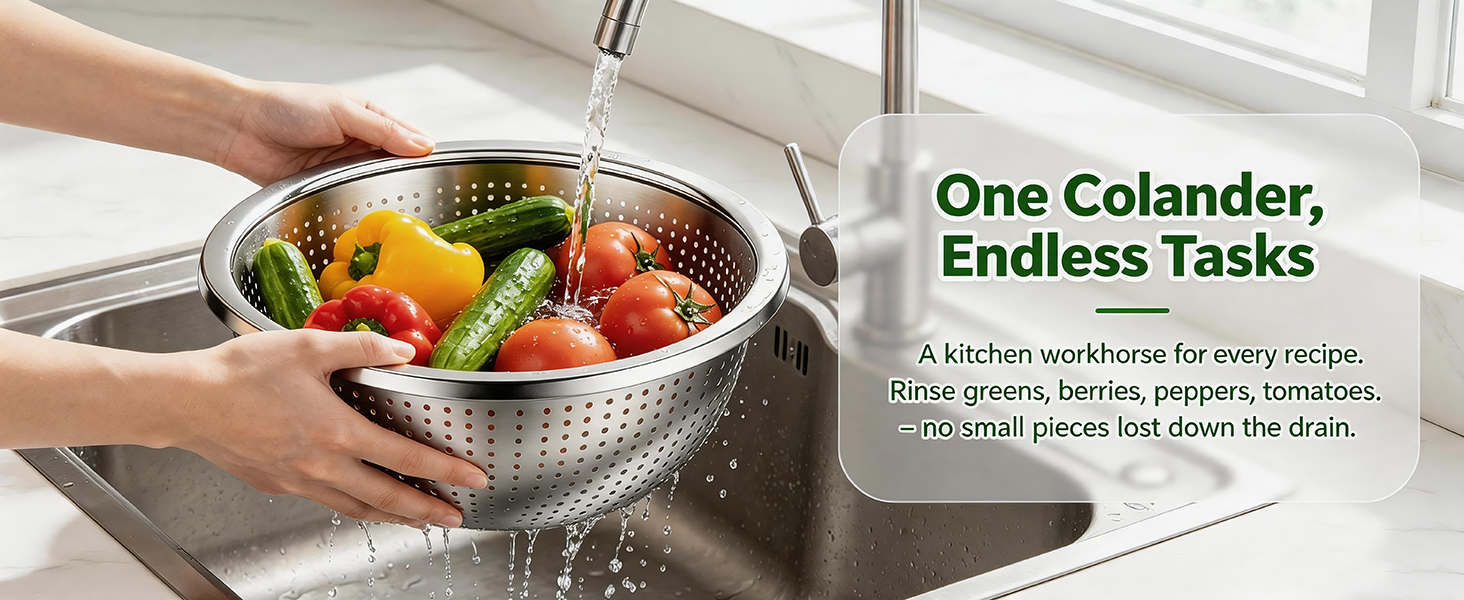 One Colander Endless Tasks