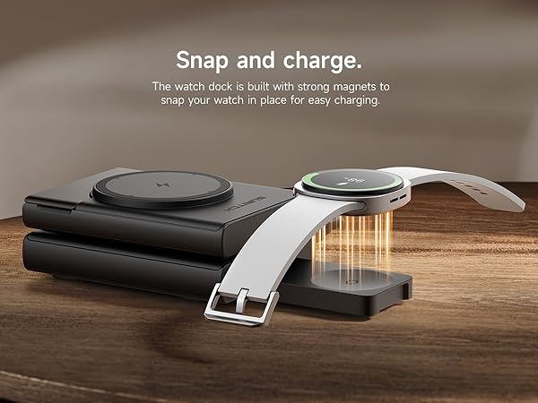 Snap and charge