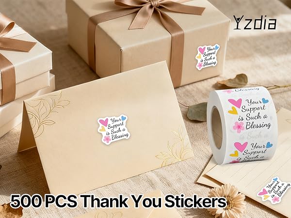 Thank You Stickers for Small Shop