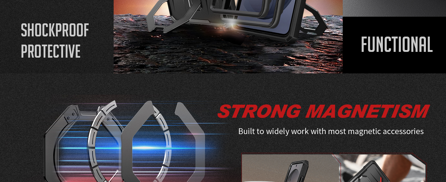 support magnetic sccessories, car mount, magnetic bettery pack