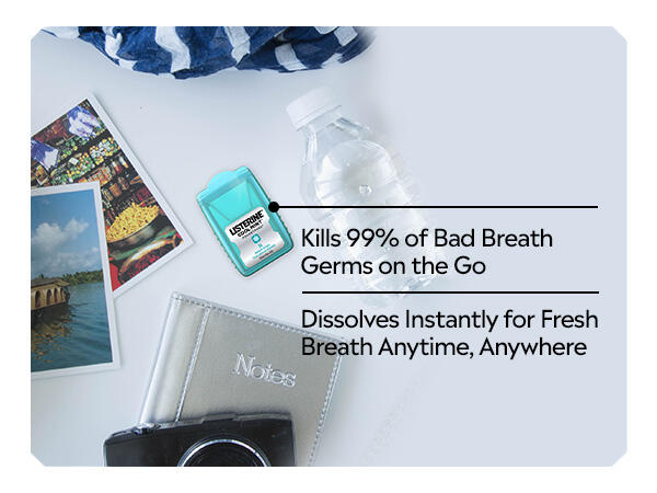 travel essentials, breath mints, mint, mint breath strips, breath strips, kill germs, bad breath