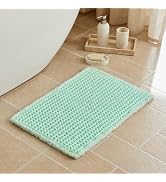 Triohero Waffle Bath Mat, Small Boho Bathroom Rugs Non Slip Washable, Ultra Soft Super Absorbent ...