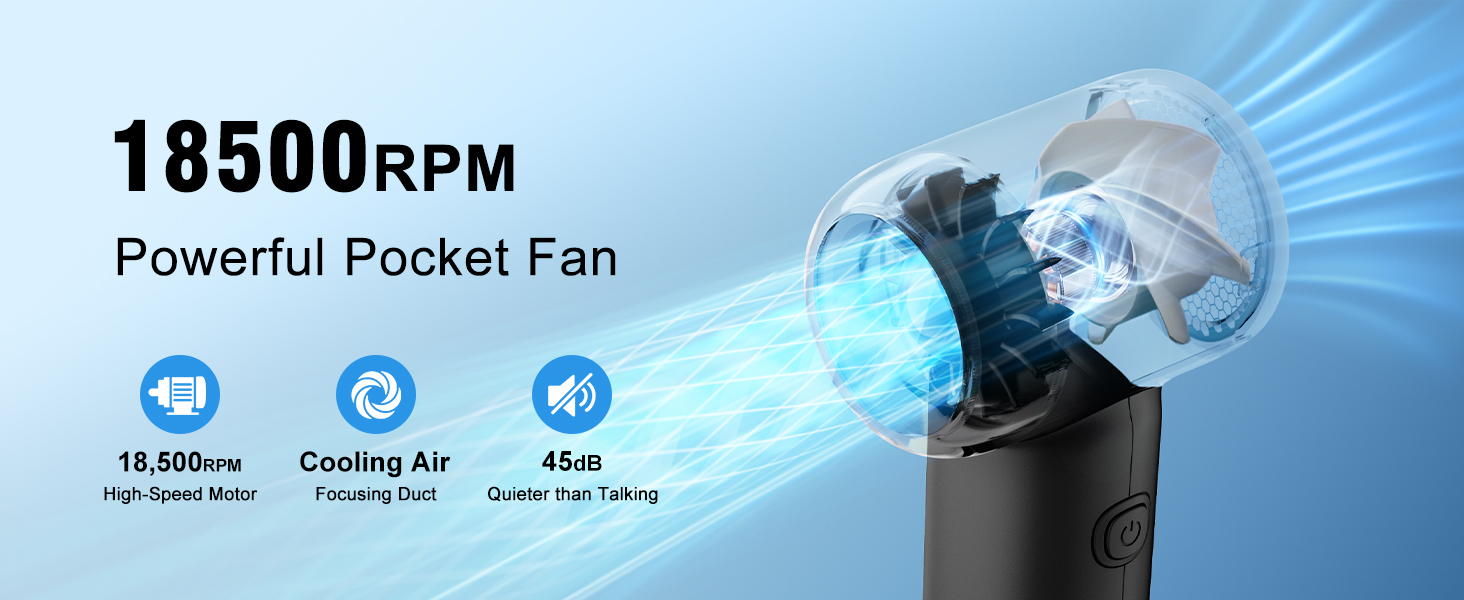 handheld fan hand personal held portable mini rechargeable small tuibo