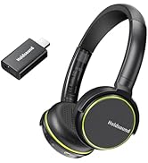 Holdsound Wireless TV Headphones for Seniors - BKM600 Comfortable & Lightweight On-Ear Design wit...