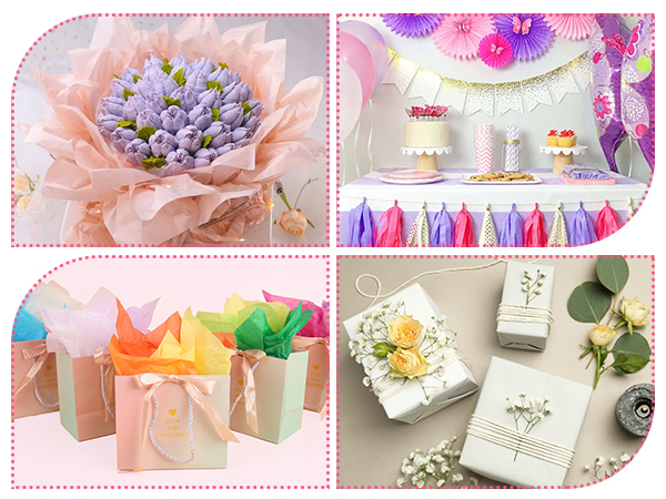 COLORFUL TISSUE PAPER