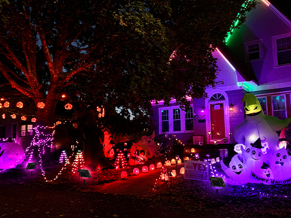 T-SUN 30W RGBCW LED Flood Lights Bluetooh and Remote-halloween decoration-m