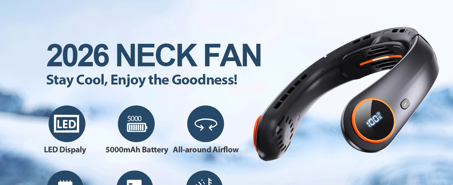 Bladeless Neck Fan