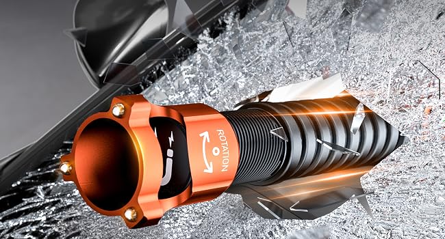 Car Emergency Flashlight Window Breaker