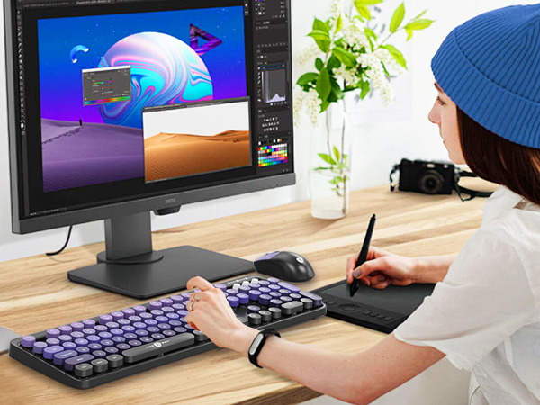 bubble keyboard and mouse wireless