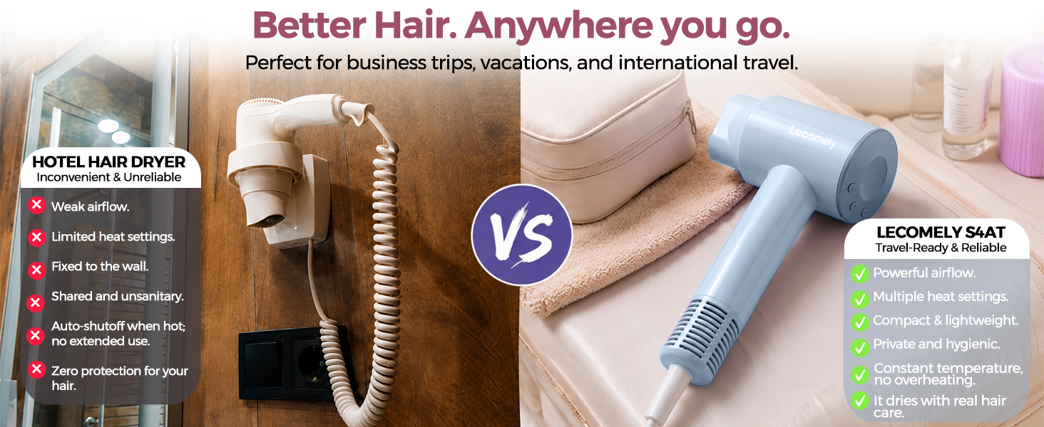hotel hair dryer