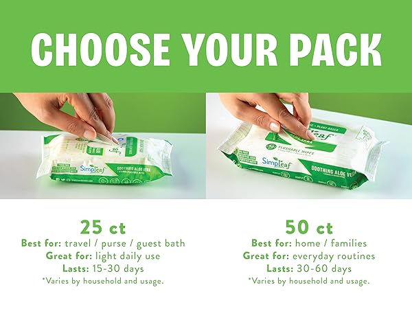 Simpleaf Aloe Vera 50 counts