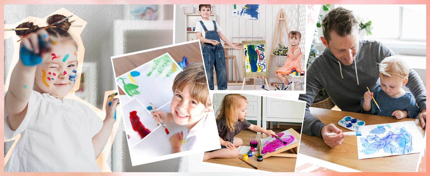 100PCS 5x7 Watercolor Paper Bulk, 140lb/300g Cold Press Thick Water Color Paper Pad for Child Adult