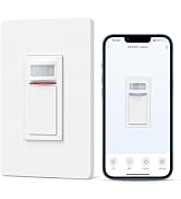 Milfra Smart Motion Sensor Light Switch Single-Pole, 3 Way Motion Sensor Light Switch 2024 New Mo...
