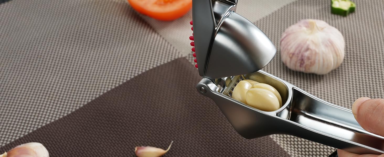 Heavy-Duty Garlic Press