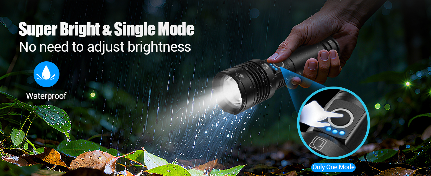 rechargeable flashlights