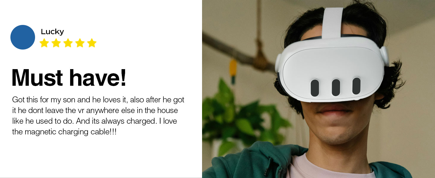 Charging Dock Compatible with Meta Oculus Quest 3/3S